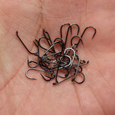 Kylebooker fluefiskekroker med høy karbonstål 14#~18# Tørr&Våt&Nymfe&Reker Caddis Pupa Streamer fluebindingskroker